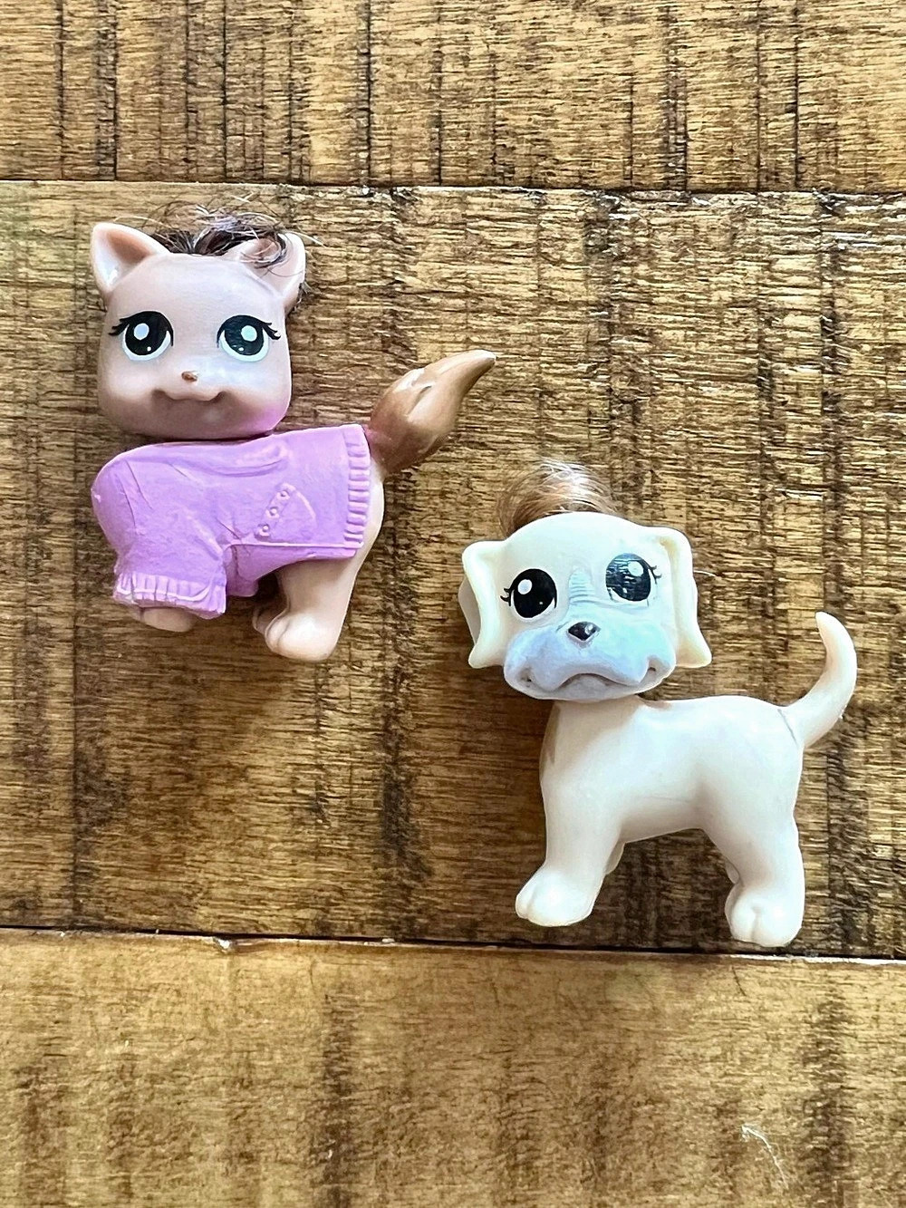Polly Pocket Y2K Pets Dog and Cat Early 2000s
